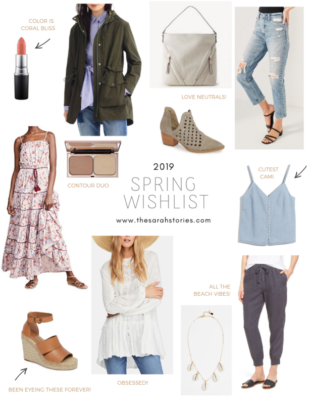 Spring 2019 Wishlist - the Sarah Stories