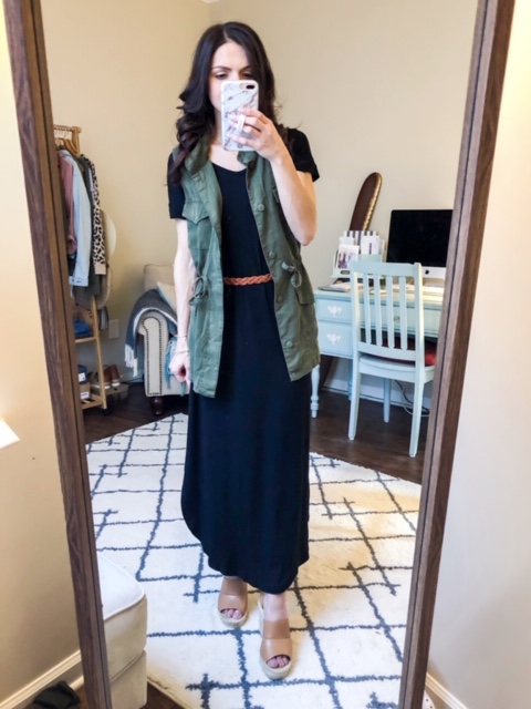 multiple ways to style a Maxi dress - the Sarah Stories
