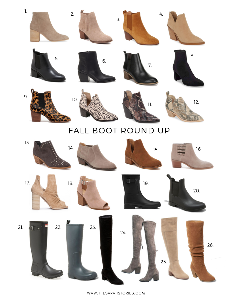 Fall boot round up