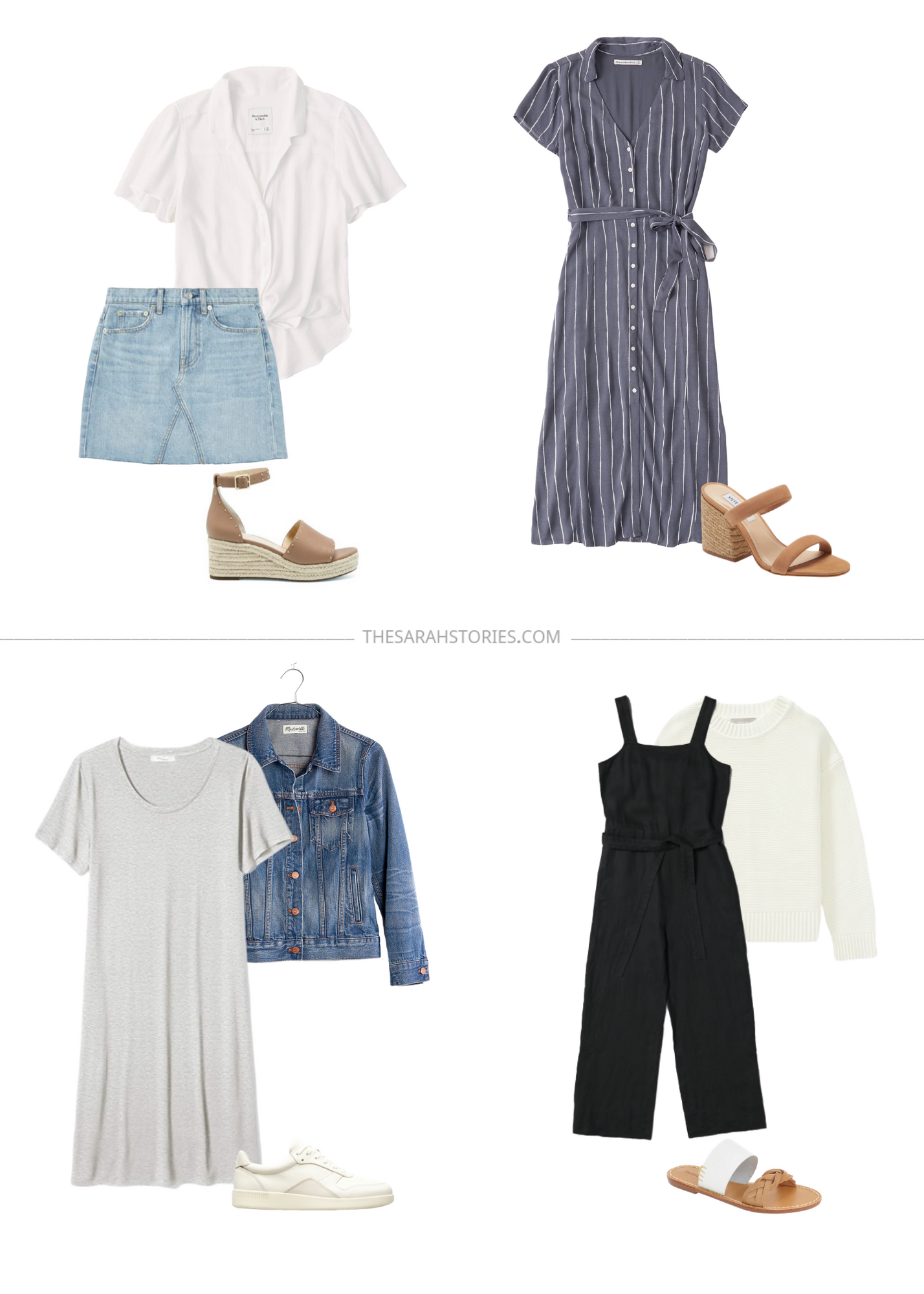 2020 Summer capsule wardrobe | the Sarah Stories