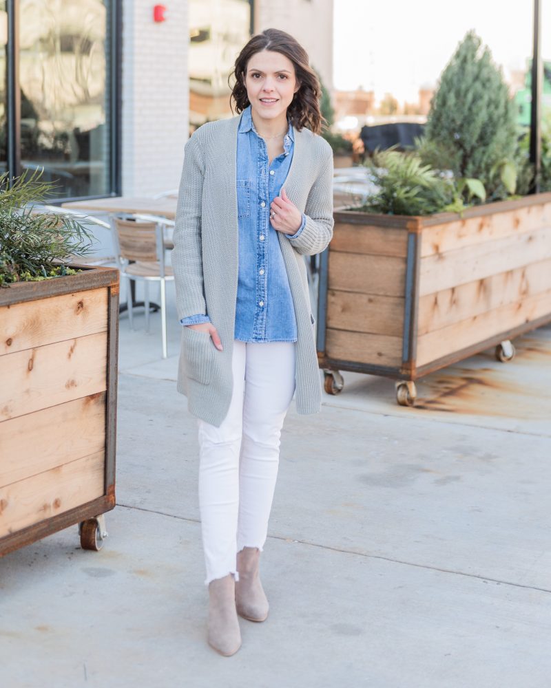 My thoughts on white jeans + 5 ways to style them | the Sarah Stories
