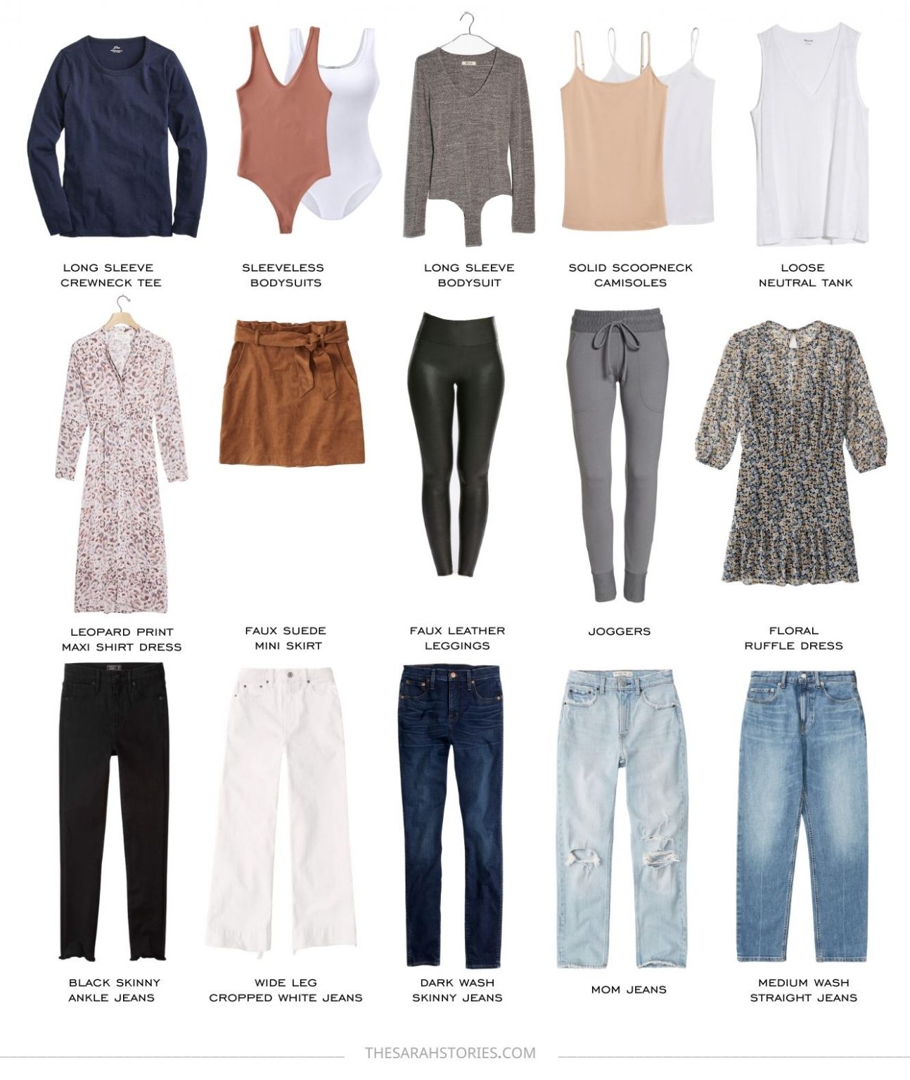 2020 Fall Capsule Wardrobe | + 24 outfit ideas | the Sarah Stories