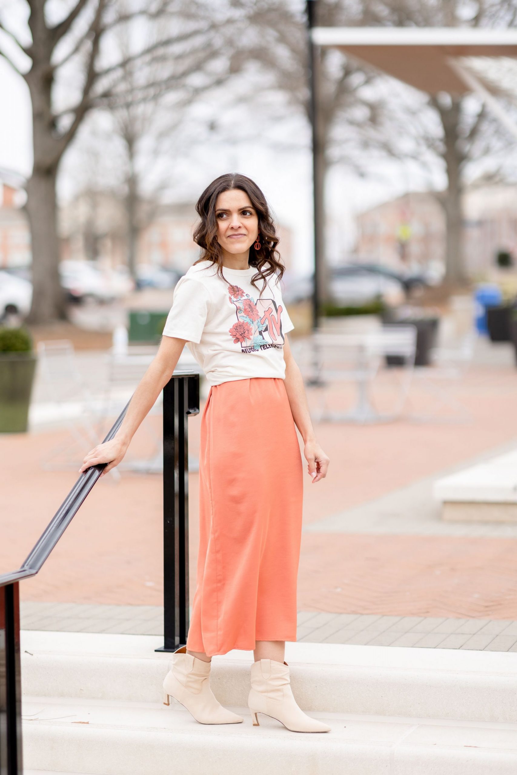 Target clearance coral dress