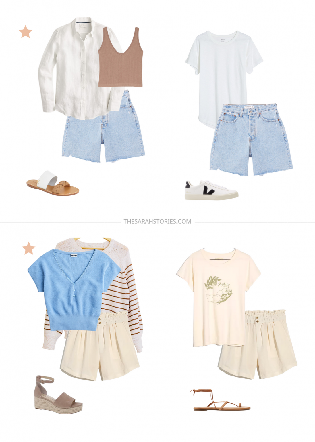 2022 early Summer capsule wardrobe | the Sarah Stories