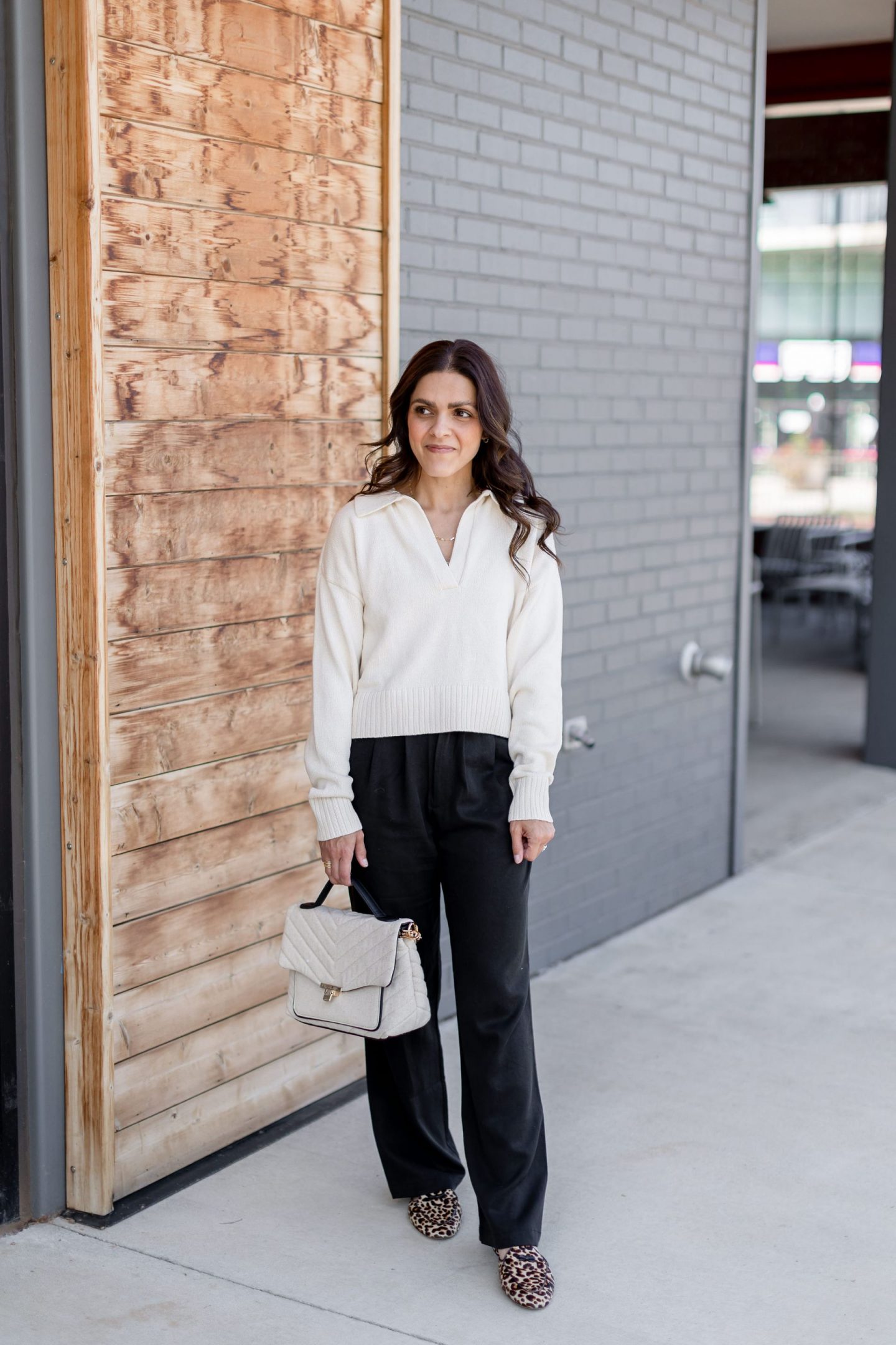 relaxed trousers + ways to style them
