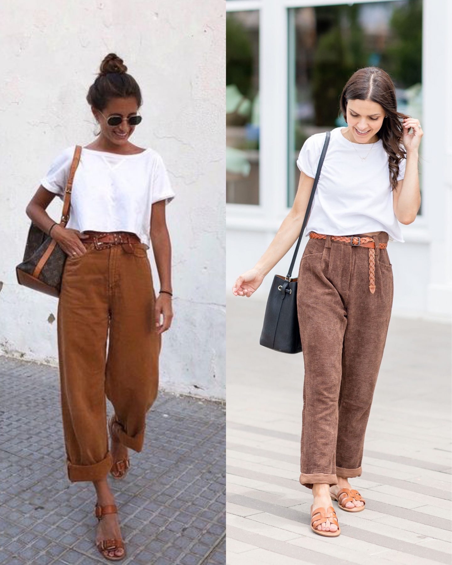 How to Wear Paperbag Pants 16 Paper Bag Pants Outfit Ideas  Her Style Code