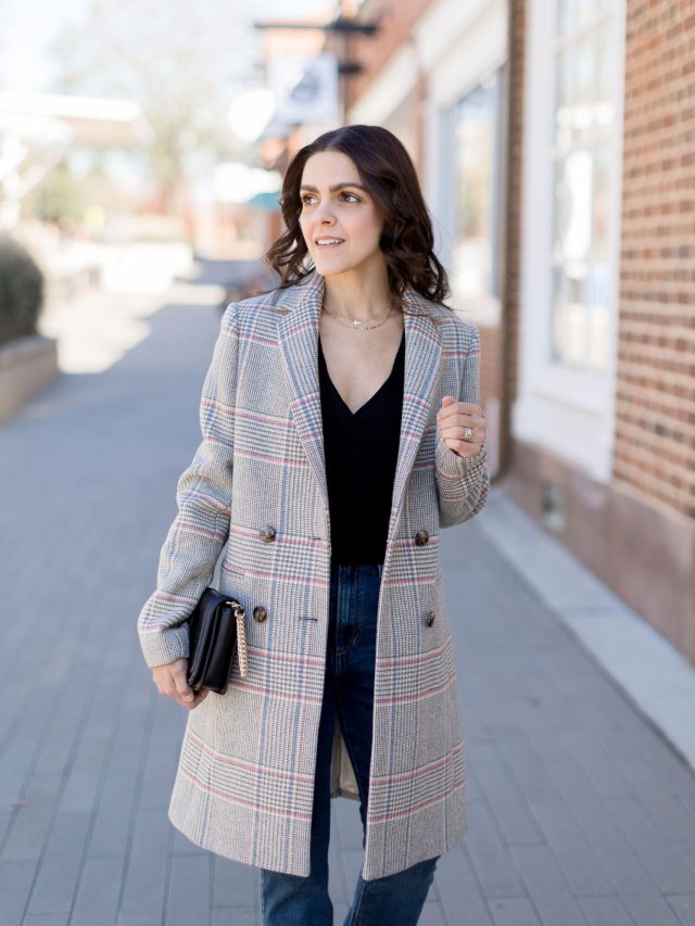 3 Ways to Style the Sezane Dublin Check Johnson Coat - the Sarah Stories
