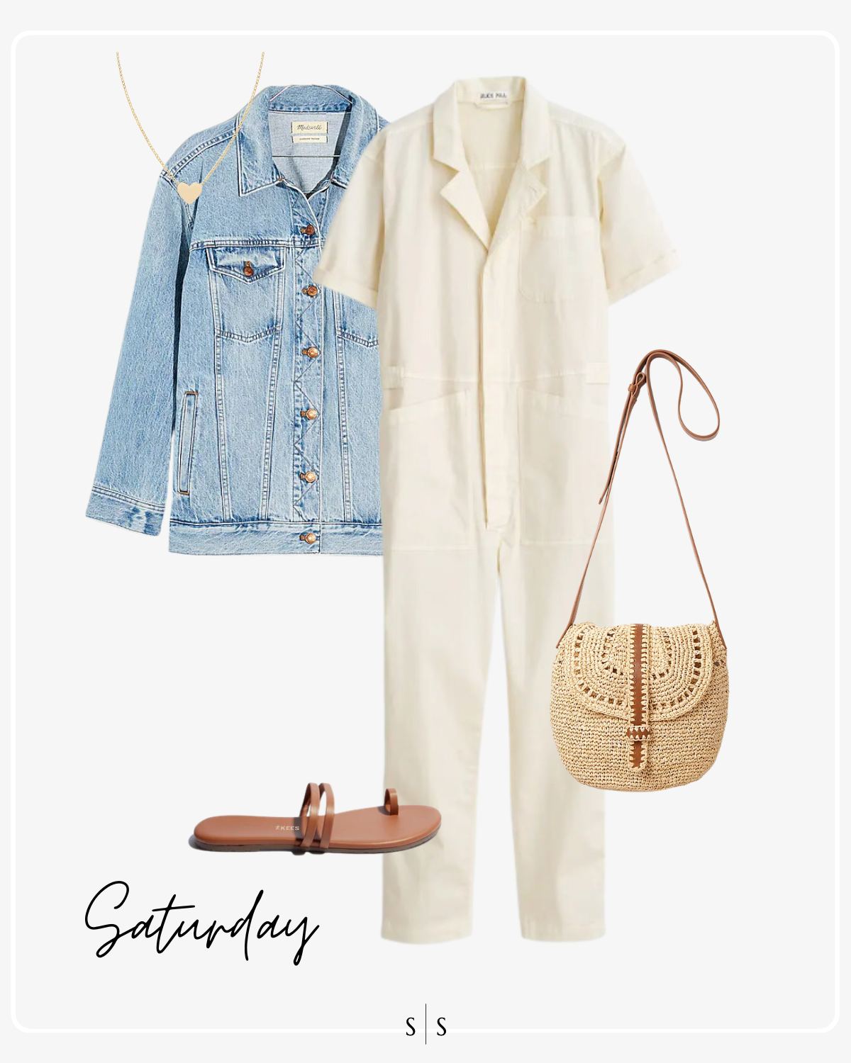 Style Guide of the Week The Sarah Stories casual early Summer outfits jumpsuit