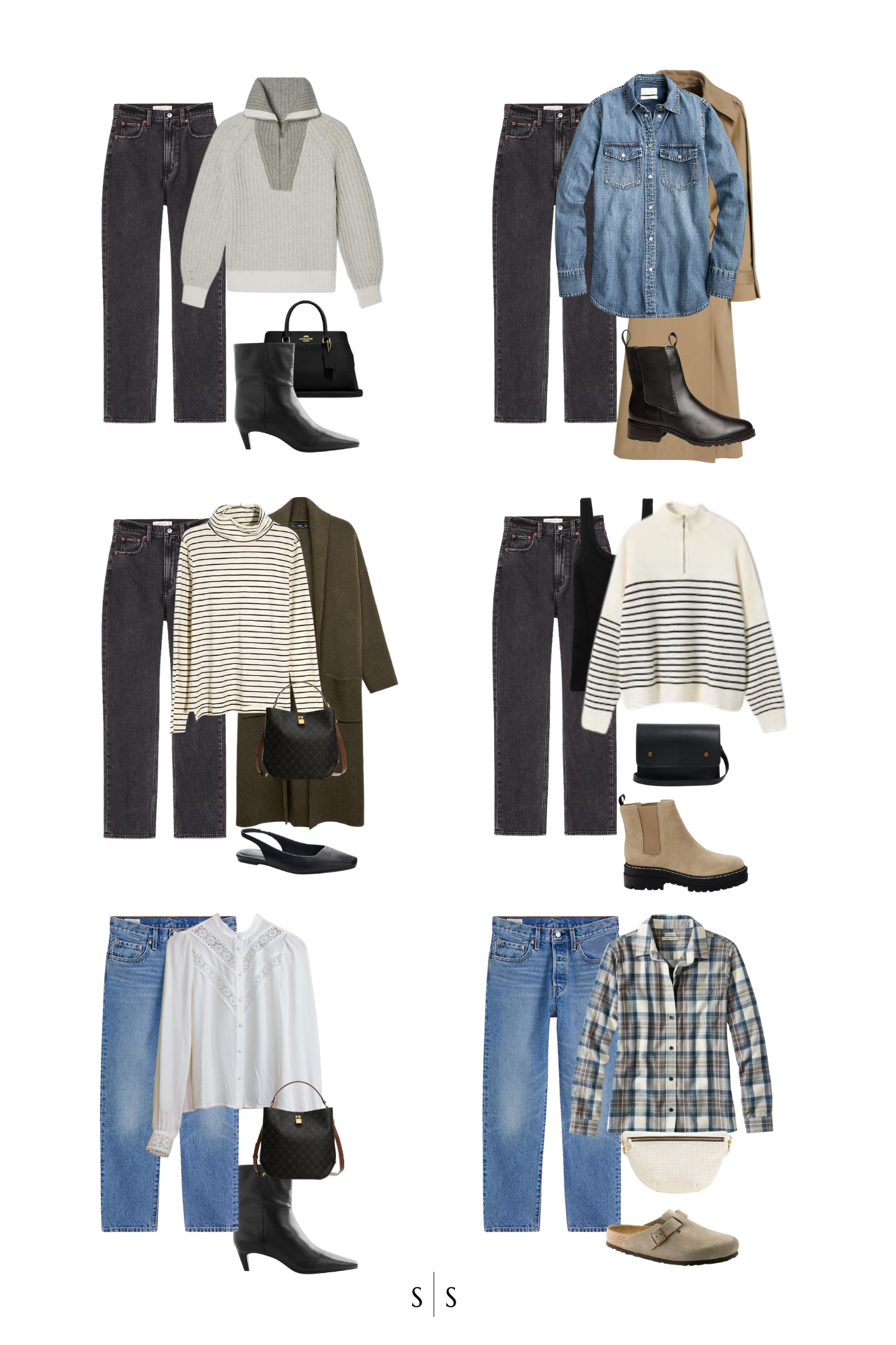 2023 Fall Capsule Wardrobe outfit ideas - the Sarah Stories