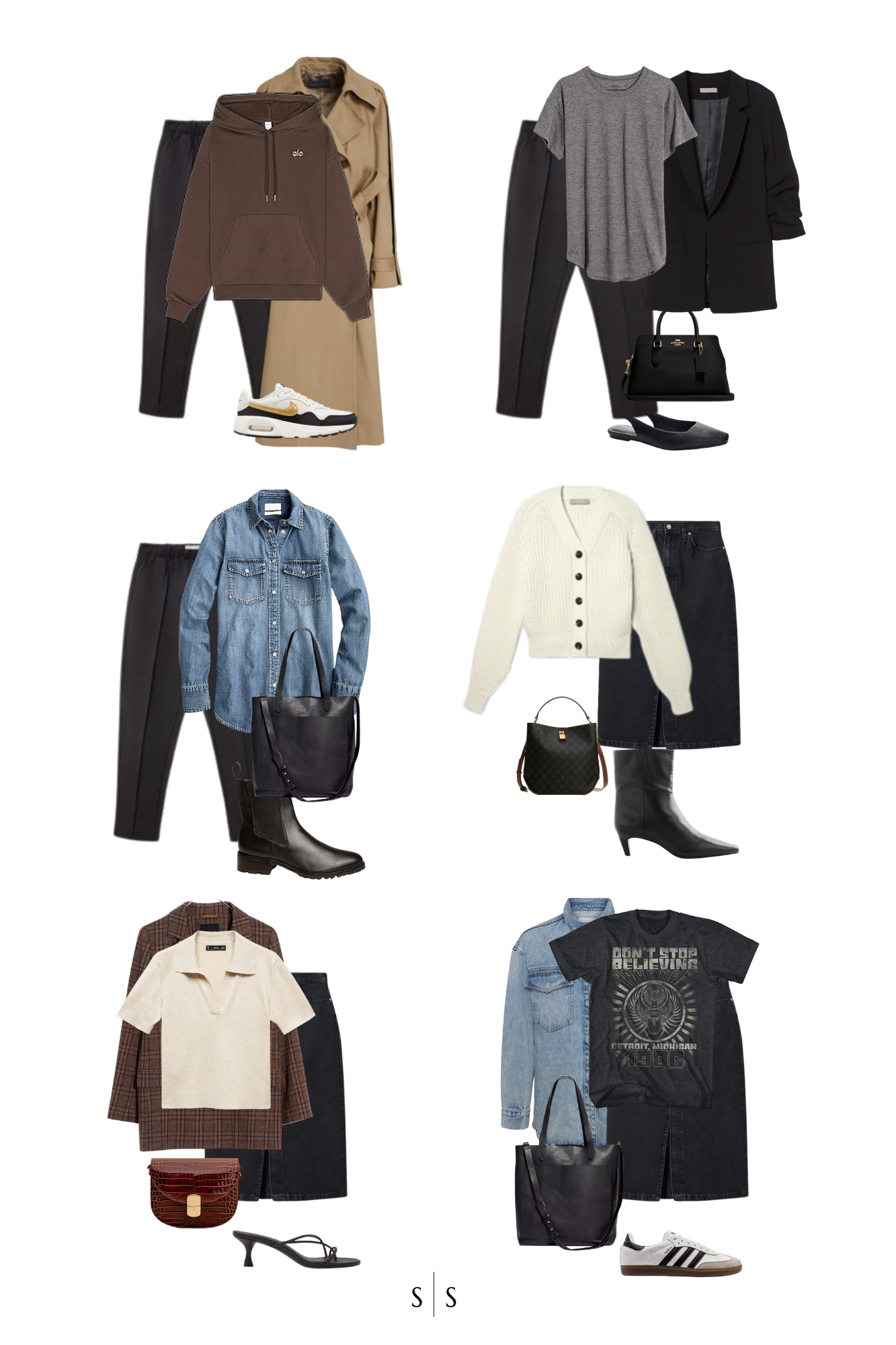 2023 Fall Capsule Wardrobe outfit ideas