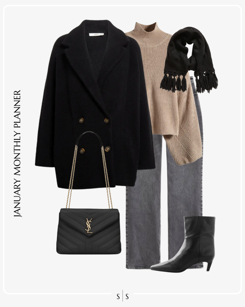 Monthly outfit planner | January 2024 | the Sarah Stories