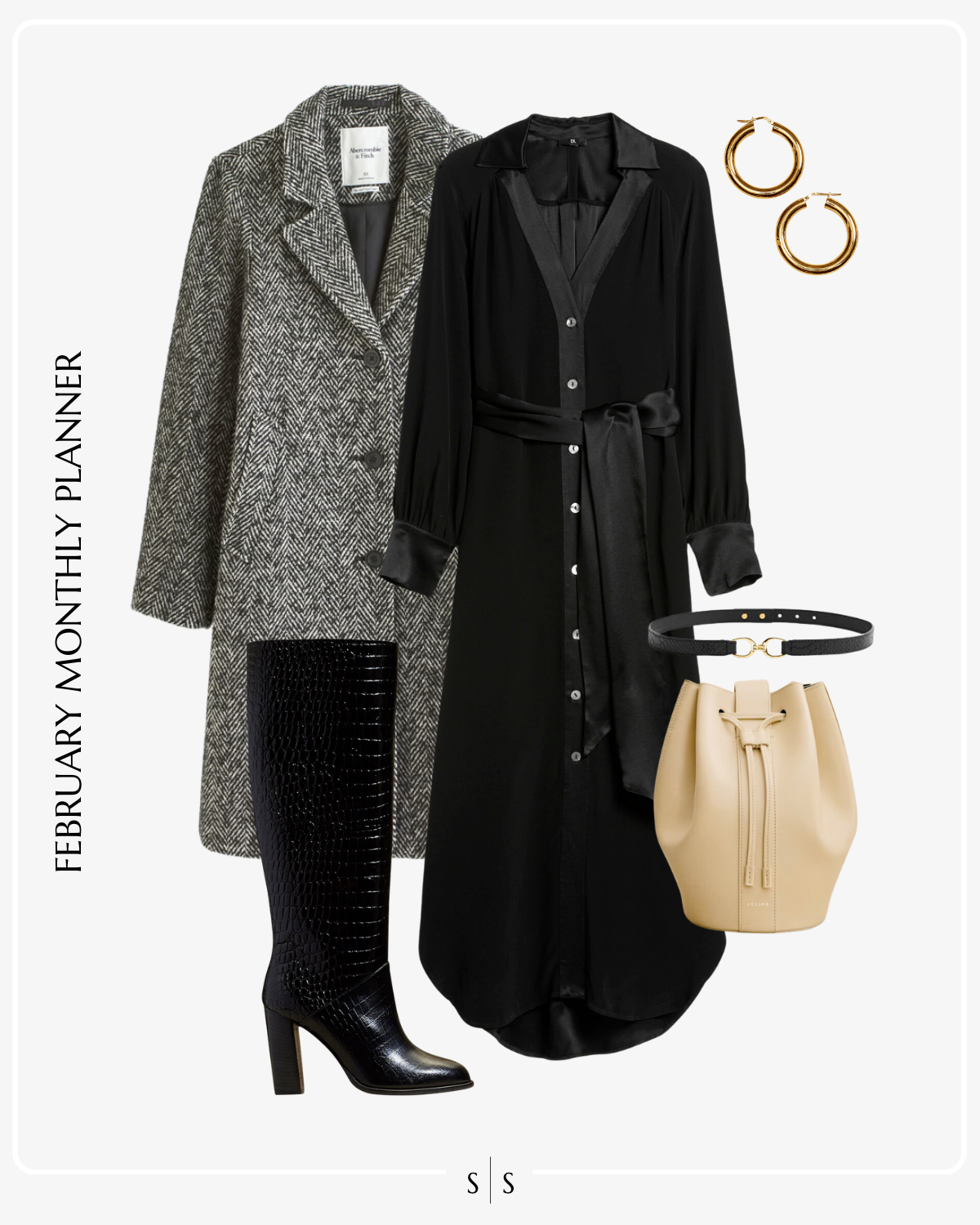 February 2024 Outfit Planner the Sarah Stories
