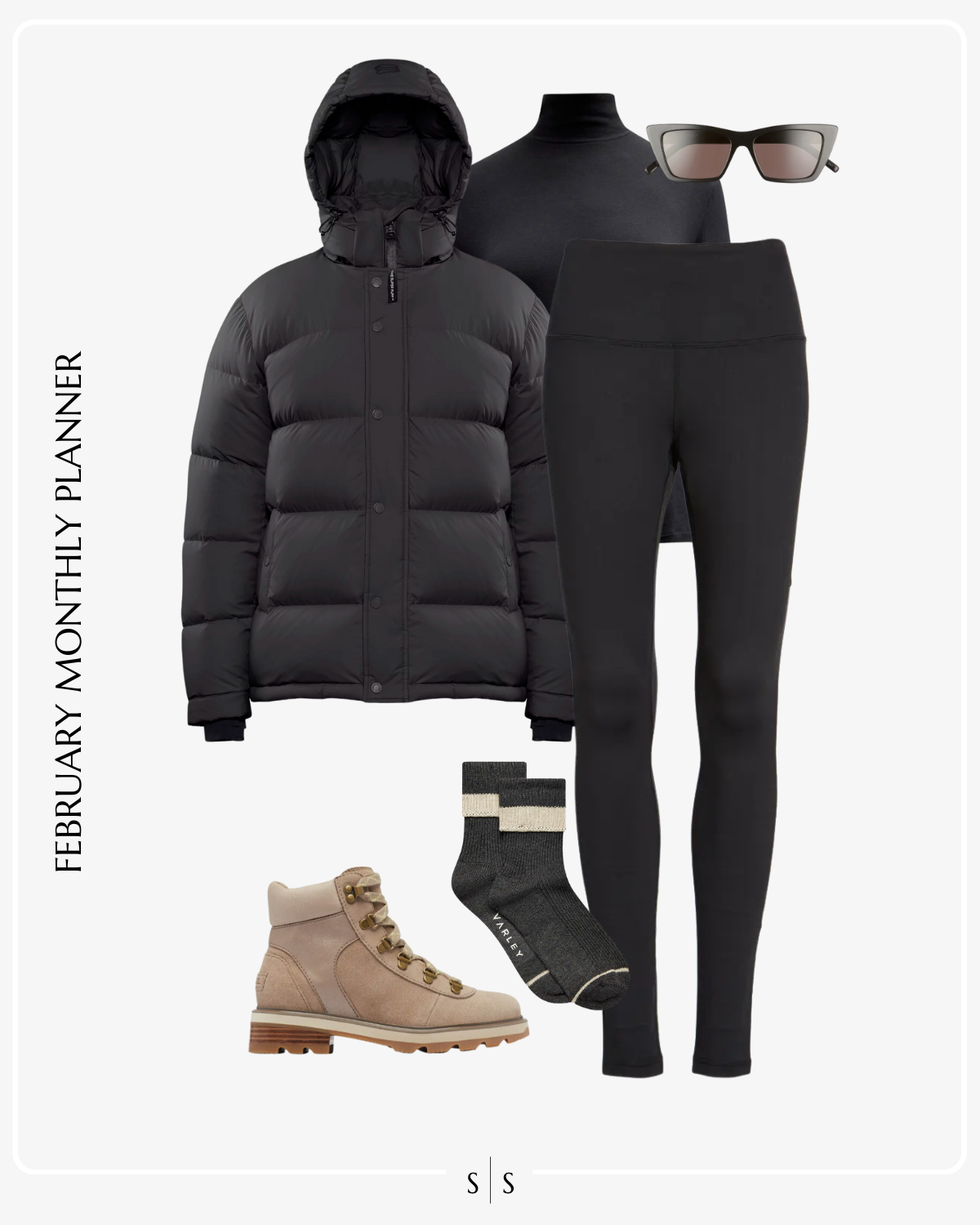 February 2024 Outfit Planner the Sarah Stories