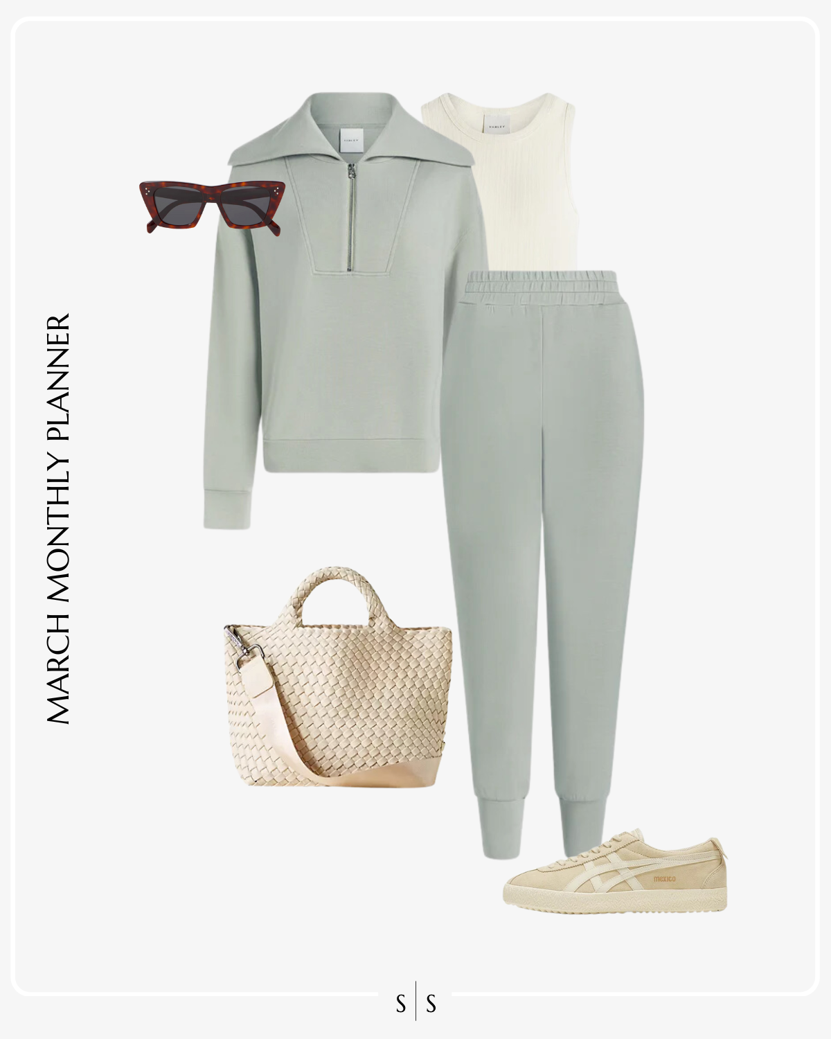 March 2024 Outfit Planner the Sarah Stories