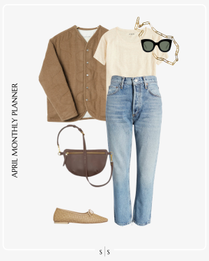 April 2024 Outfit Planner | the Sarah Stories