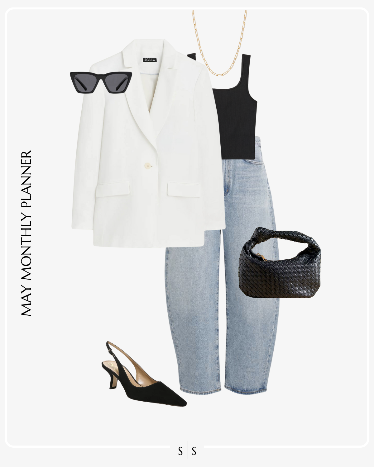 May 2024 Outfit Planner the Sarah Stories