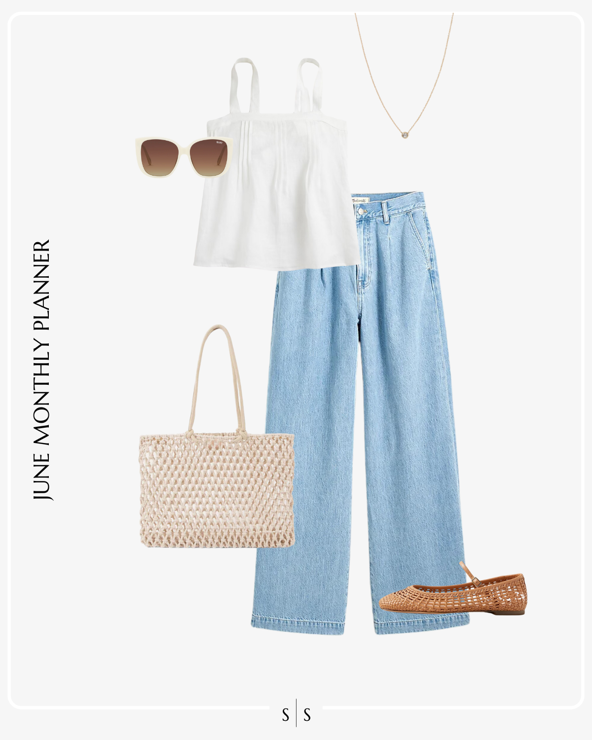 June 2024 Outfit Planner the Sarah Stories