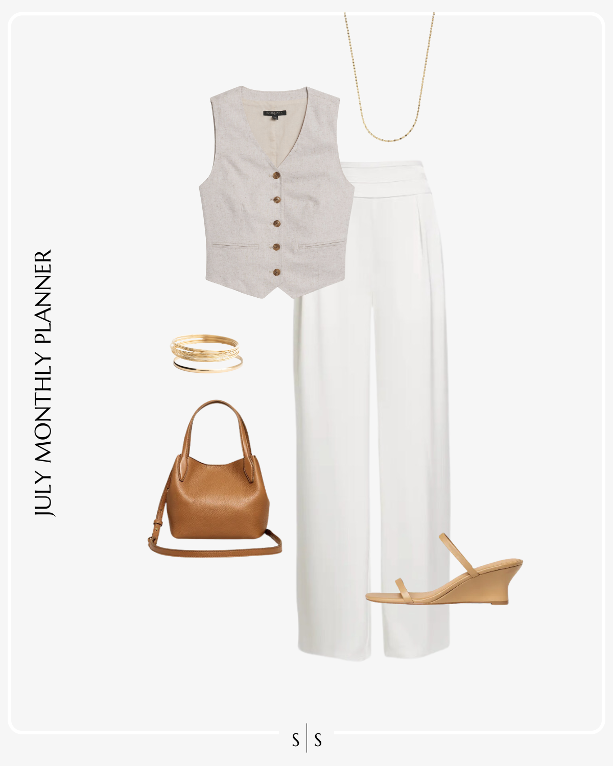 July 2024 Outfit Planner the Sarah Stories