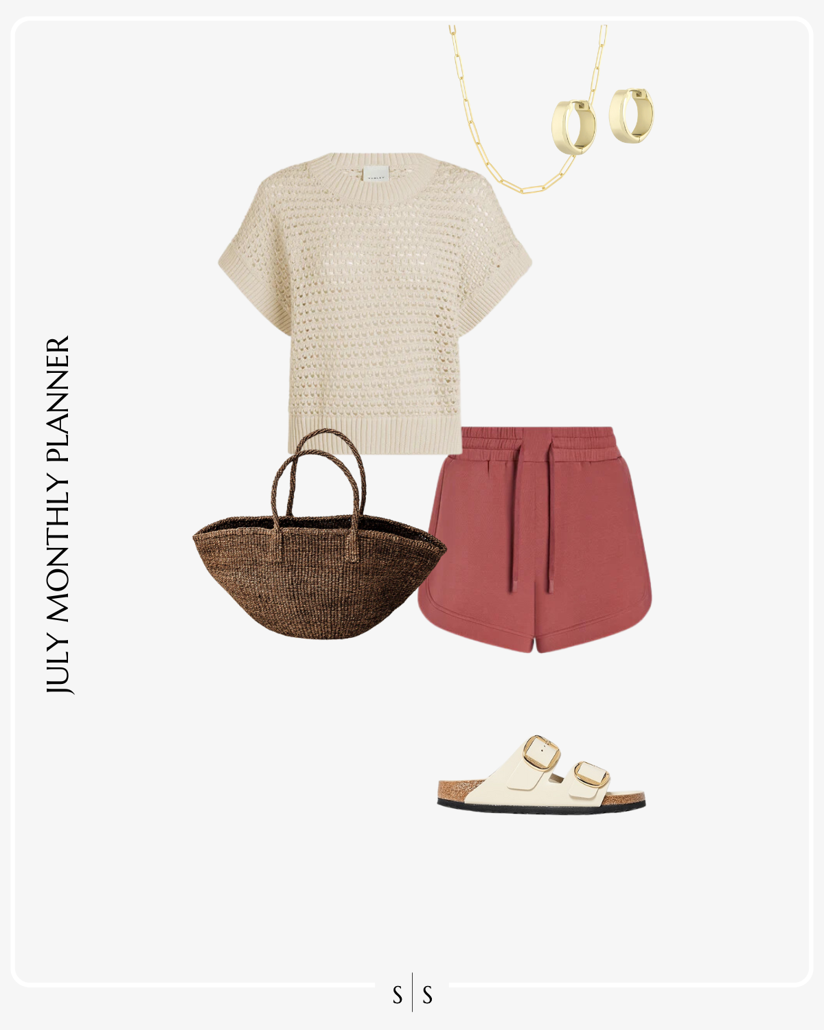 July 2024 Outfit Planner the Sarah Stories