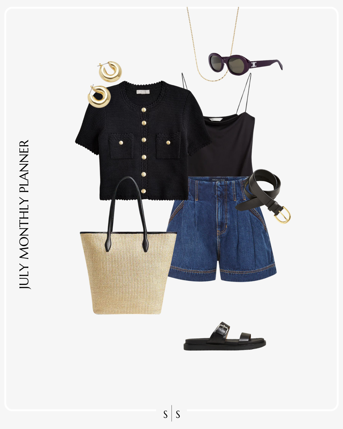 July 2024 Outfit Planner the Sarah Stories