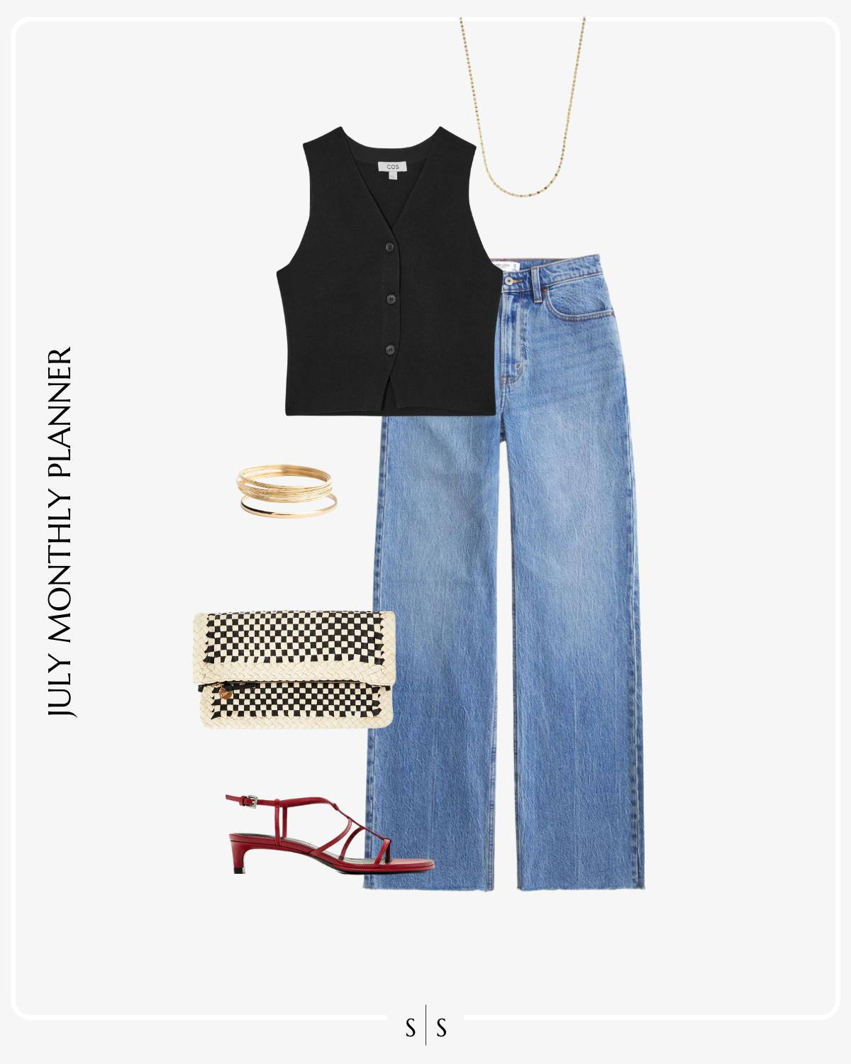 July 2024 Outfit Planner the Sarah Stories