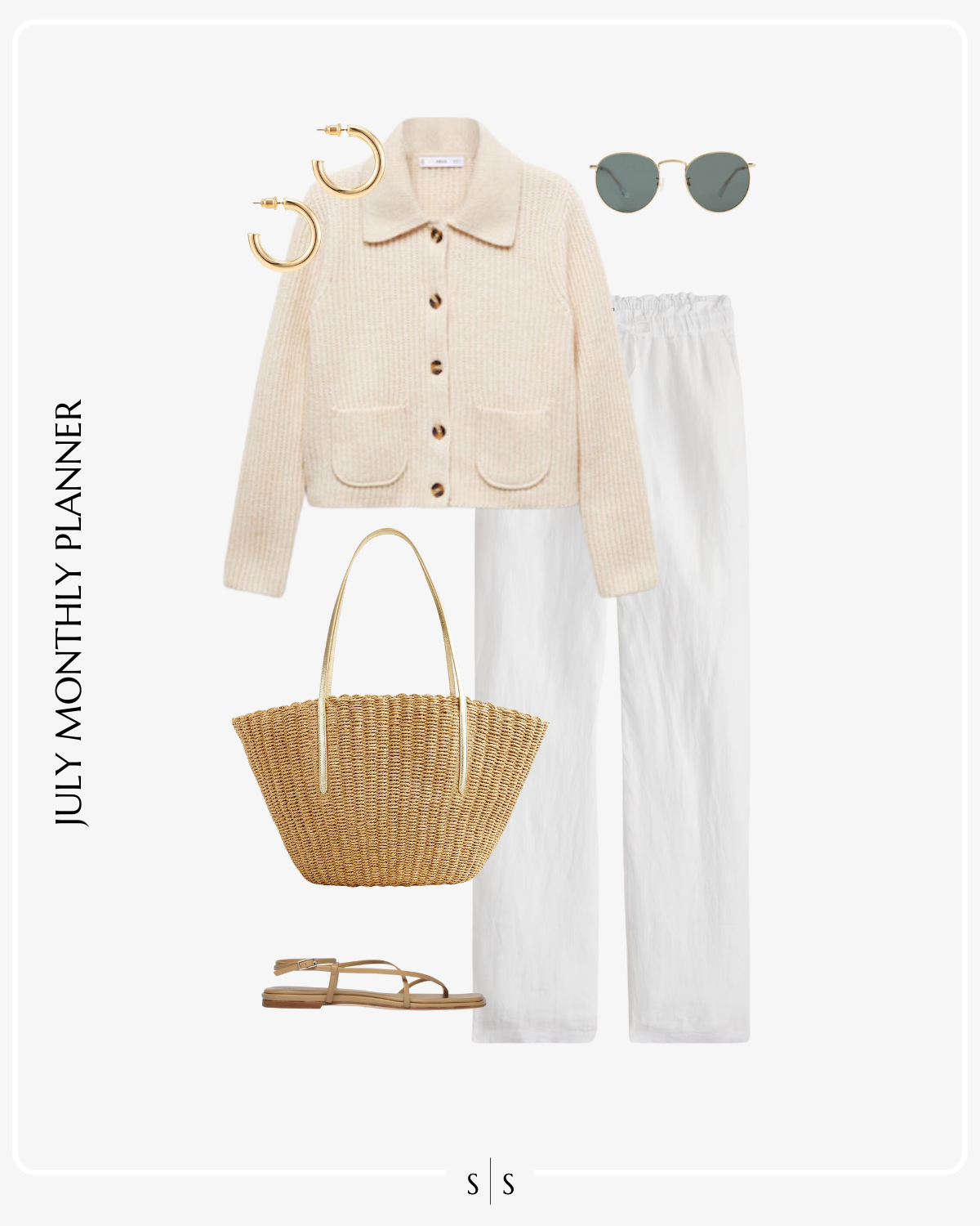 July 2024 Outfit Planner the Sarah Stories