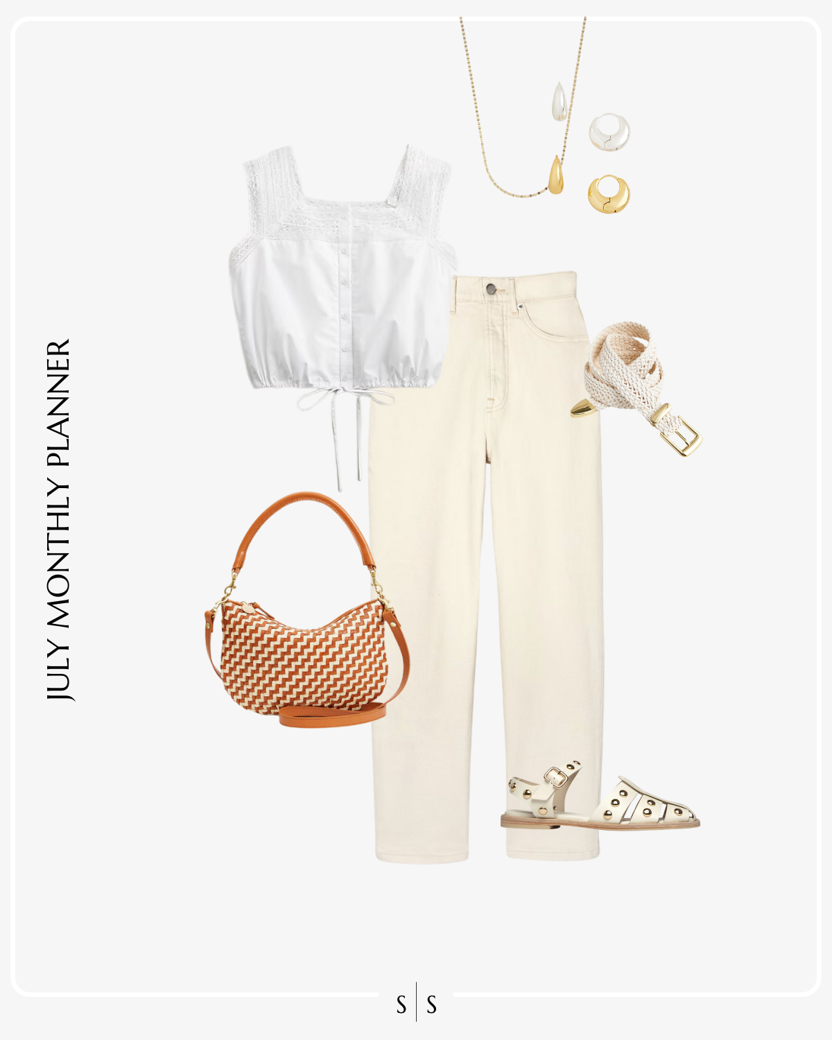 July 2024 Outfit Planner the Sarah Stories